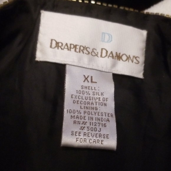 Gorgeous Draper's & Damon's silk sequined jacket - Picture 7 of 7